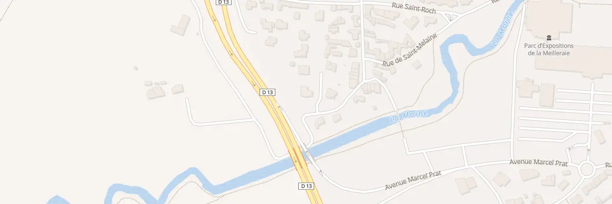 Plan du 10 Rue de la Prée à Cholet