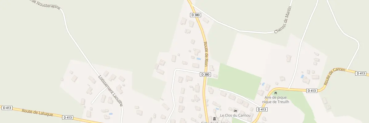 Plan du 4 Imp de Sempe à Lesgor