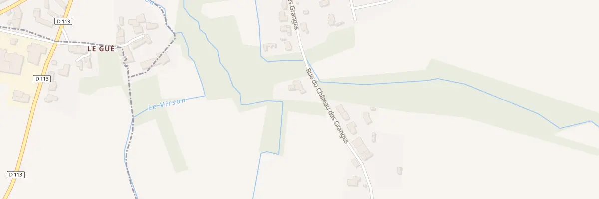 Plan du 18 Rue du Chateau des Granges à Virson