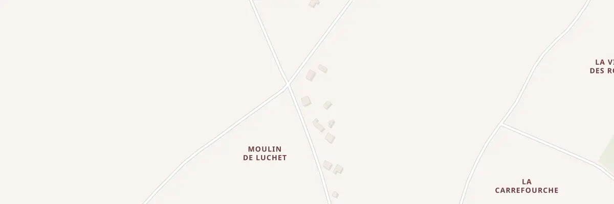 Plan du 5164 Le Moulin de Luchet au Chay