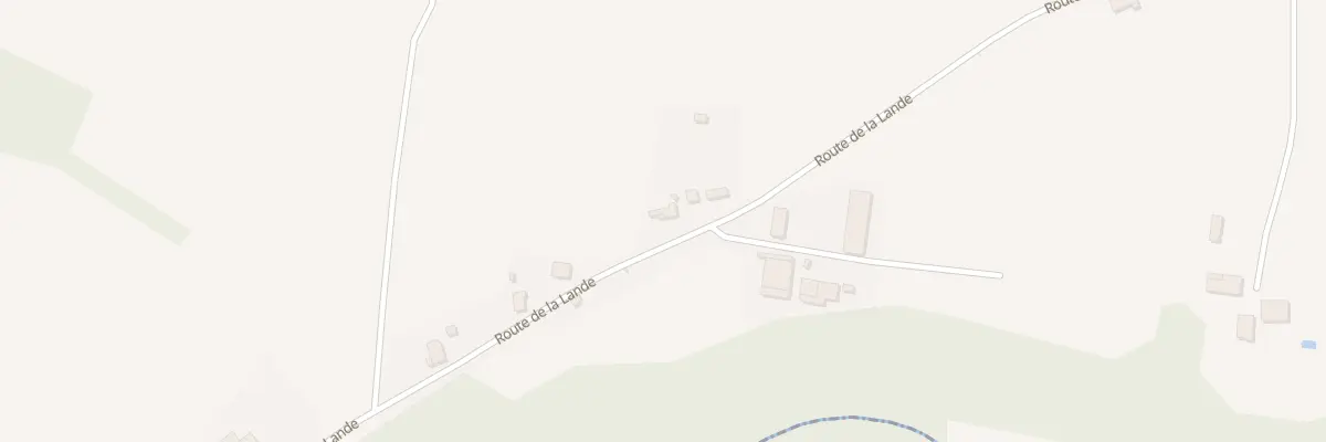 Plan du 651 Rte de la Lande à Garrey