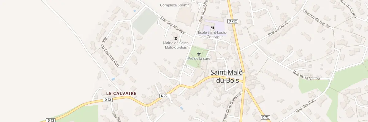 Plan du 5 Rue du jubilé à Saint-Malô-du-Bois