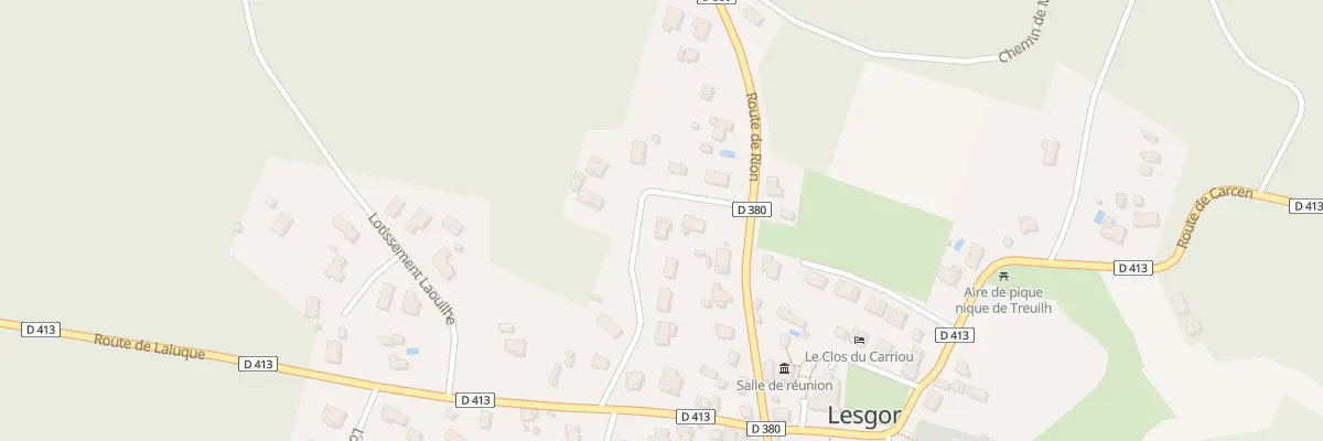 Plan du 3 Imp de Sempe à Lesgor