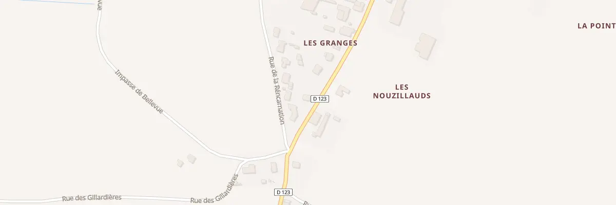 Plan du 36 Rue des Granges à Saint-Hippolyte