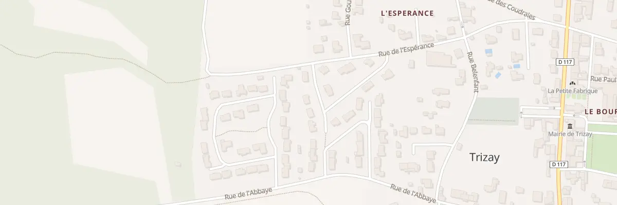 Plan du 4 Rue Louis Martin à Trizay