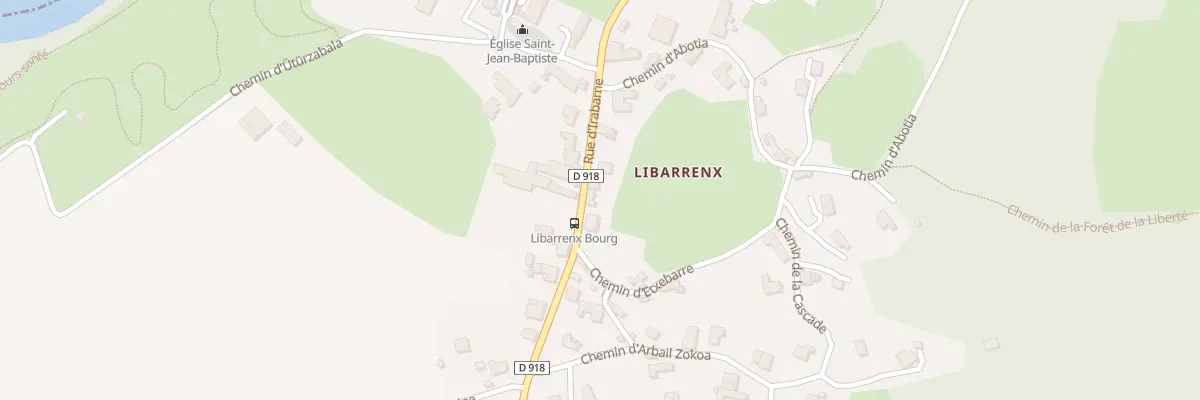 Plan du 5096 Libarrenx Est à Gotein-Libarrenx