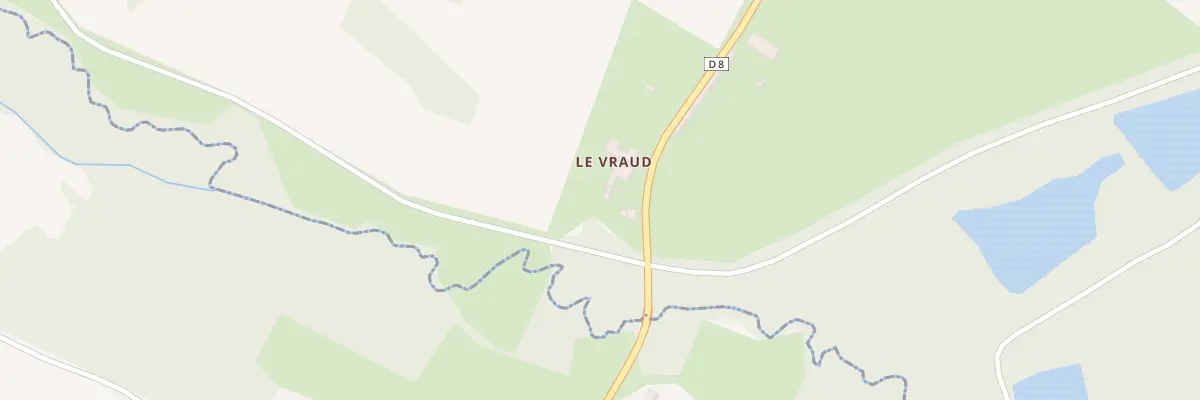 Plan du 4 Le Vraud à Bazoges-en-Pareds