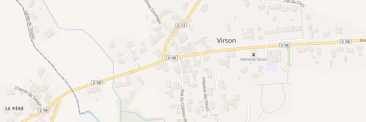 Plan du 20 Rue de la Rochelle à Virson