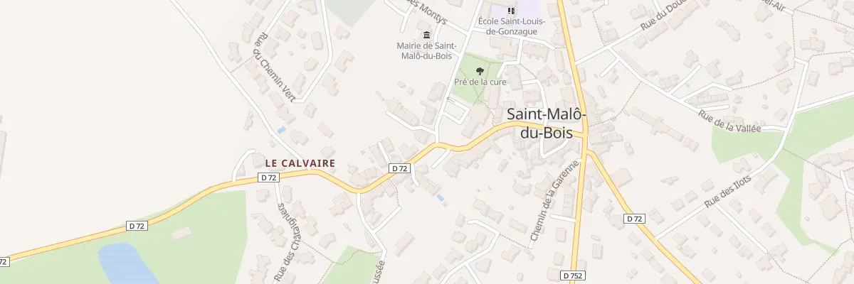 Plan du 1 Rue du jubilé à Saint-Malô-du-Bois