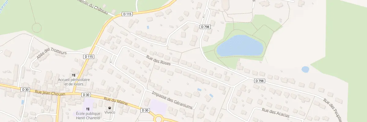Plan du 19 Rue des Roses à Saint-Ouën-des-Toits