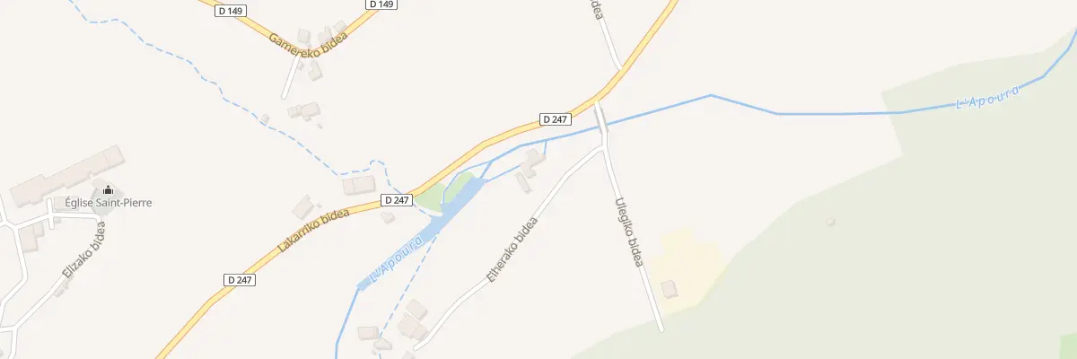 Plan du 5037 Gagneco Elguia à Alçay-Alçabéhéty-Sunharette