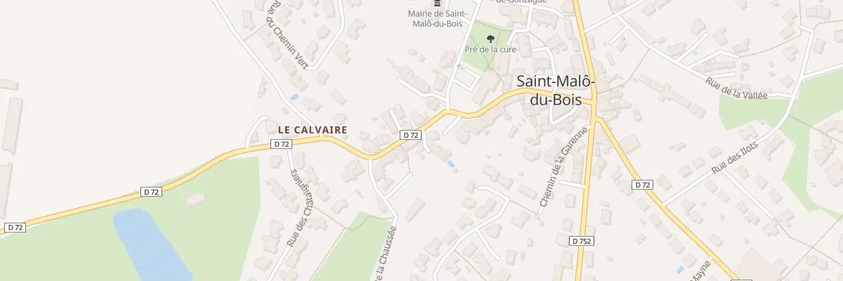 Plan du 36 Rue de tempyre à Saint-Malô-du-Bois