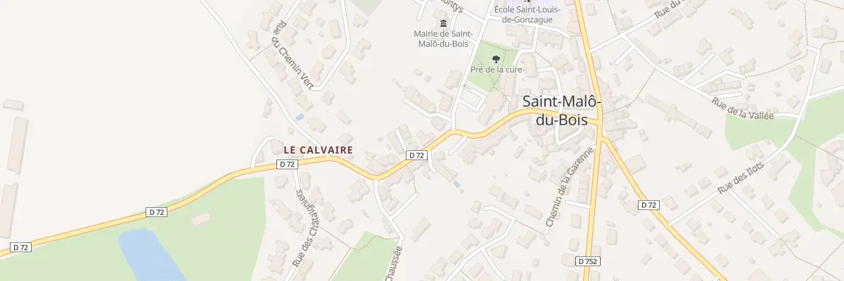 Plan du 15 Rue de tempyre à Saint-Malô-du-Bois