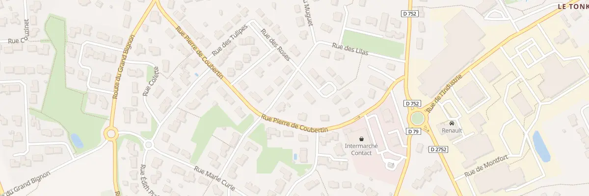 Plan du 4 Rue des Lilas aux Epesses