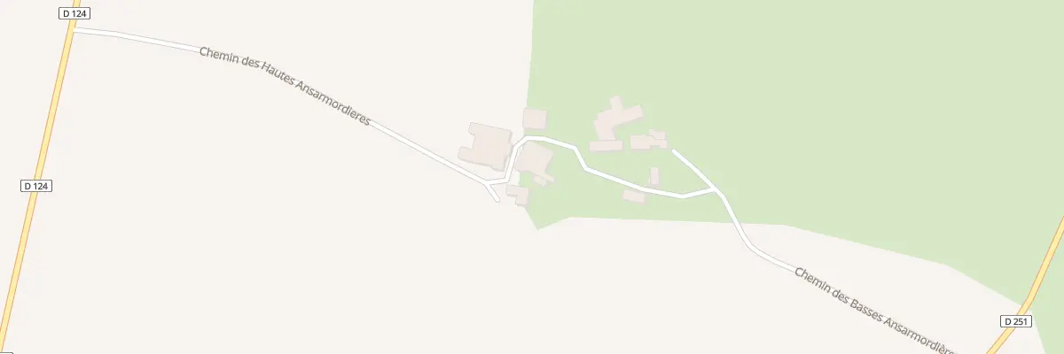Plan du 420 Che des Hautes Ansarmordieres à Cossé-le-Vivien