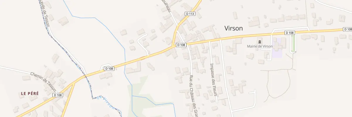 Plan du 18 Rue de la Rochelle à Virson