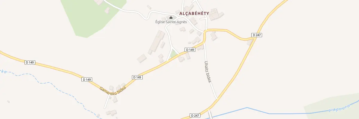 Plan du 5031 Alcabehety à Alçay-Alçabéhéty-Sunharette