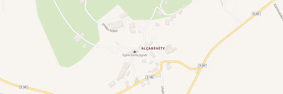 Plan du 12 Xalduko bidea à Alçay-Alçabéhéty-Sunharette