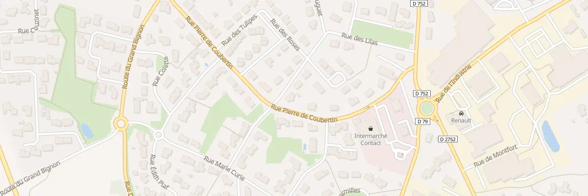 Plan du 2 Rue des Lilas aux Epesses