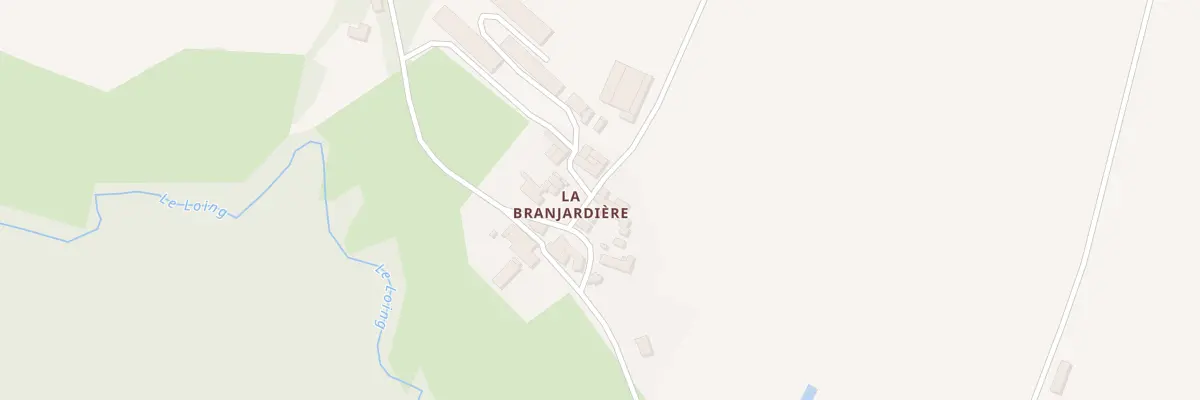 Plan du 9 La Branjardière à Bazoges-en-Pareds