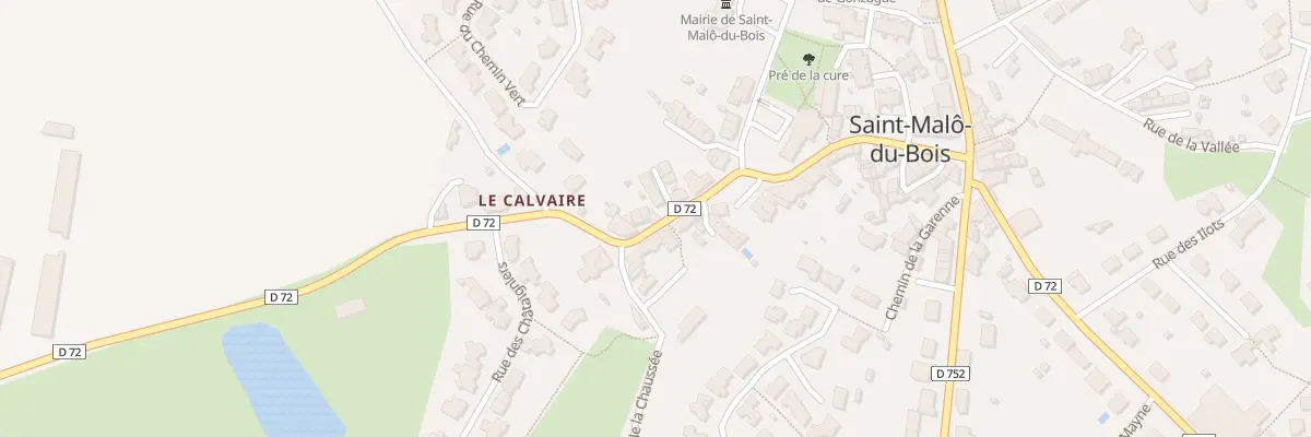 Plan du 33 Rue de tempyre à Saint-Malô-du-Bois