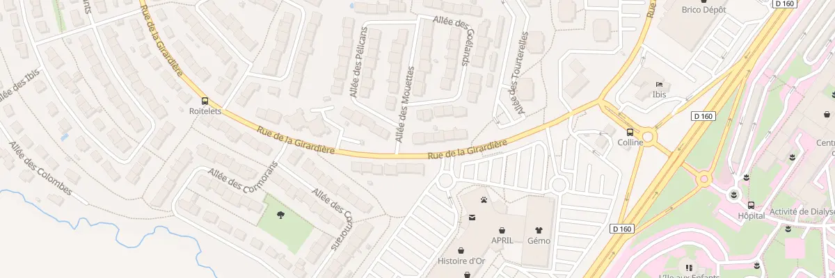 Plan du 99 Rue de la Girardière à Cholet