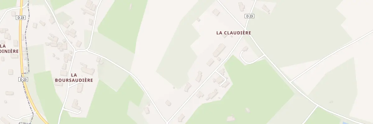 Plan du 5030 La Claudière à Rives-du-Fougerais