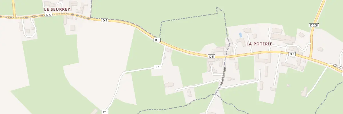 Plan du 3400 Rte de Littry à Saint-Martin-de-Blagny