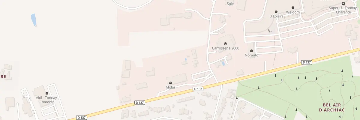 Plan du 10 Che de Boisrond à Tonnay-Charente