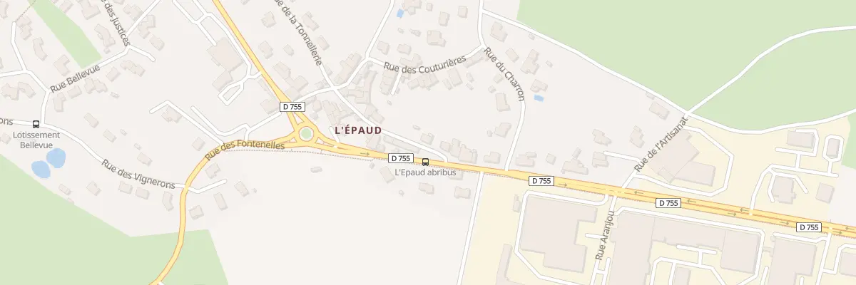 Plan du 6 Rue des épicières à Sèvremont