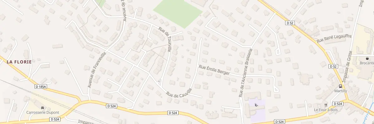 Plan du 8 Rue de Cauville - Vire à Vire Normandie