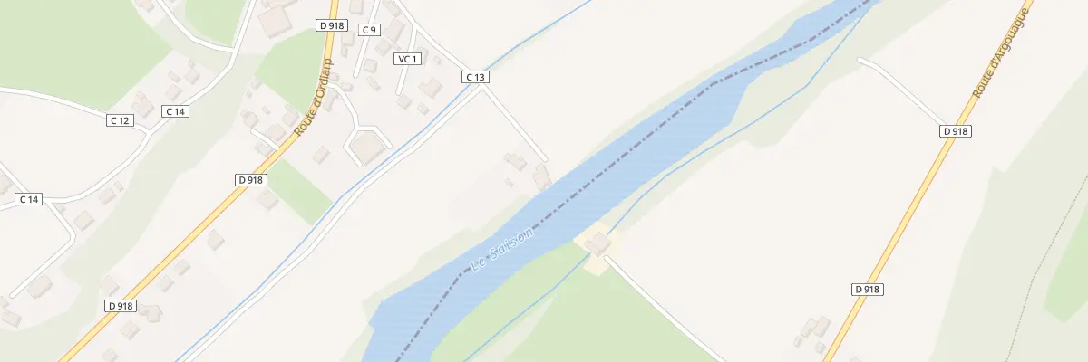 Plan du 5045 Gagneco Urupea à Garindein