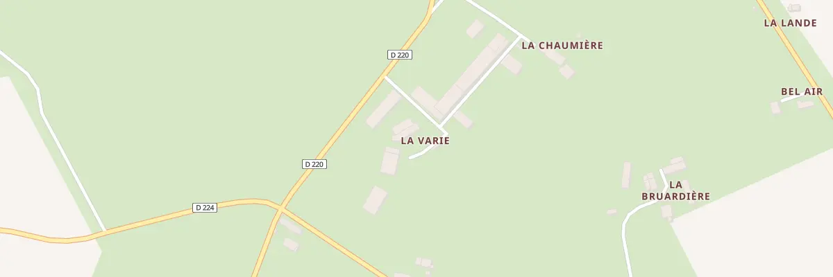 Plan du 54 Che de la Varie à Saint-Denis-de-Gastines