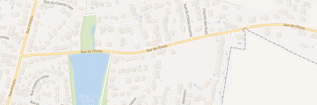 Plan du 26 Rue de l’Etoile à Saint-Léger-sous-Cholet