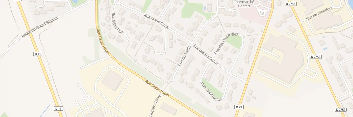 Plan du 12 Rue du Taillis aux Epesses