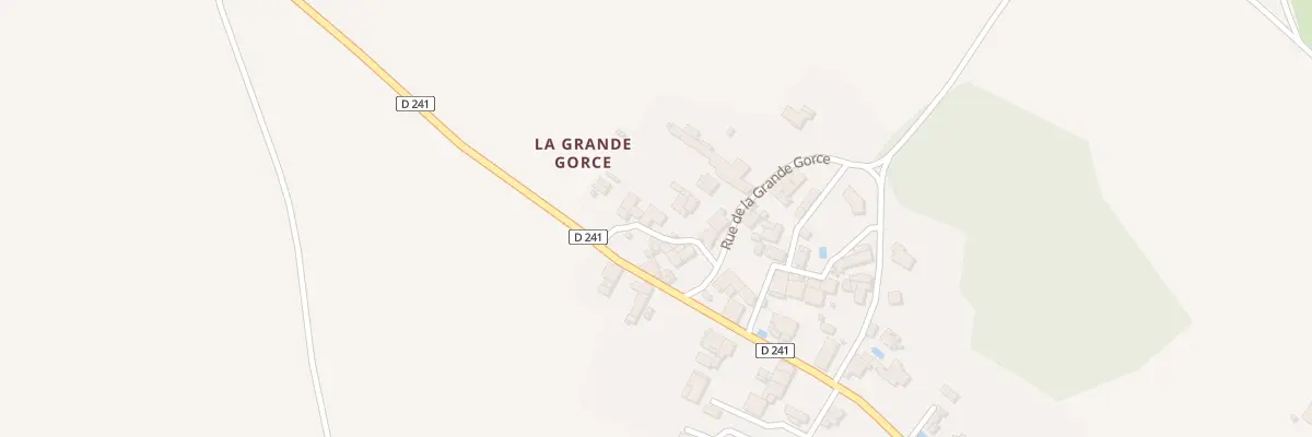 Plan du 26B Rue de la Grande Gorce au Chay