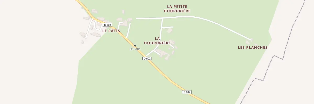 Plan du 5094 La Hourdriere à La Chapelle-Craonnaise