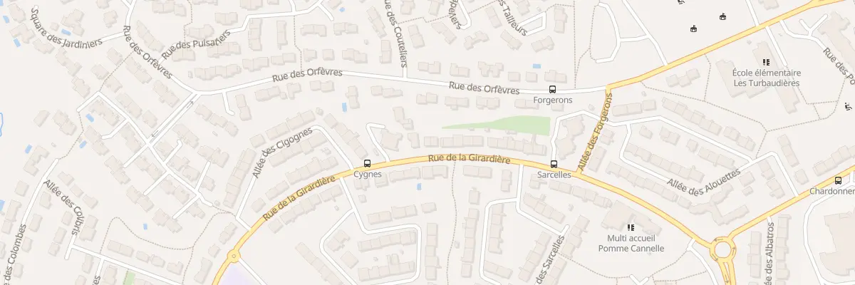 Plan du 46 Rue de la Girardière à Cholet
