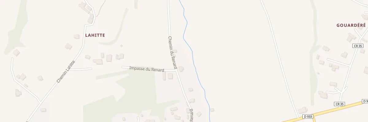 Plan du 210 Che du Renard à Salies-de-Béarn