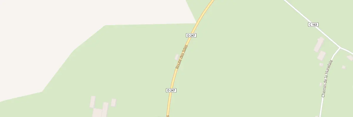 Plan du 988 Rte des Isles à Montenay