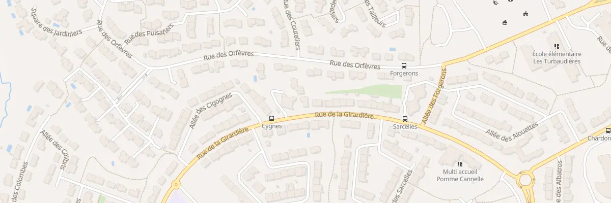 Plan du 48 Rue de la Girardière à Cholet