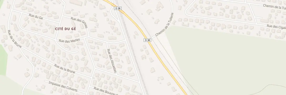 Plan du 168 Rte de Mont-de-Marsan à Morcenx-la-Nouvelle