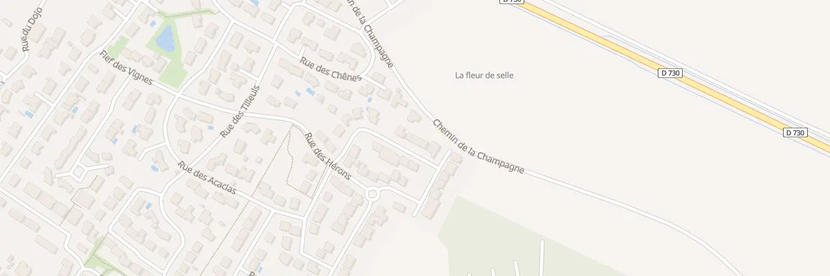 Plan du 15 Rue des Cigognes à Semussac