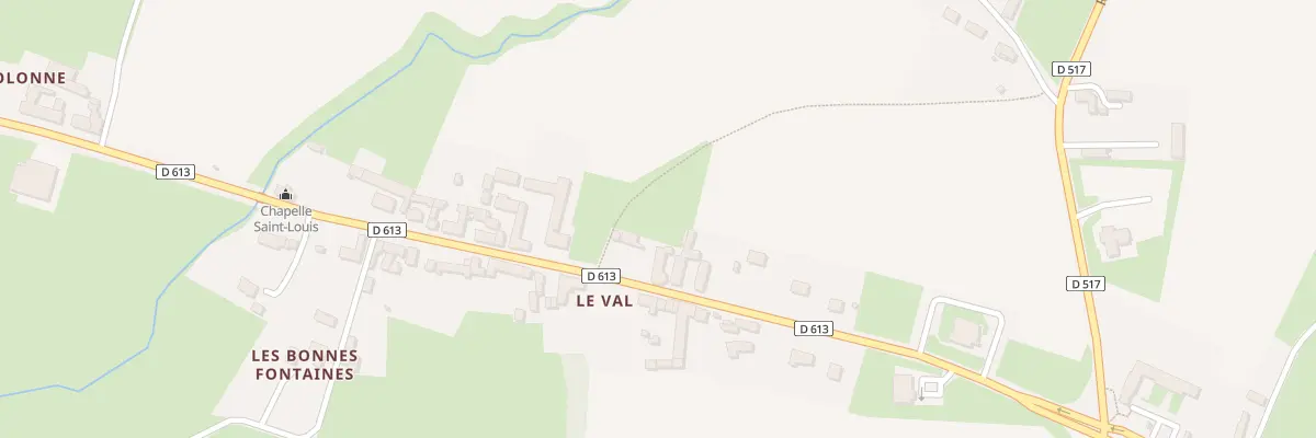 Plan du 434 Rte de l’Ancienne Voie Romaine à Formigny La Bataille