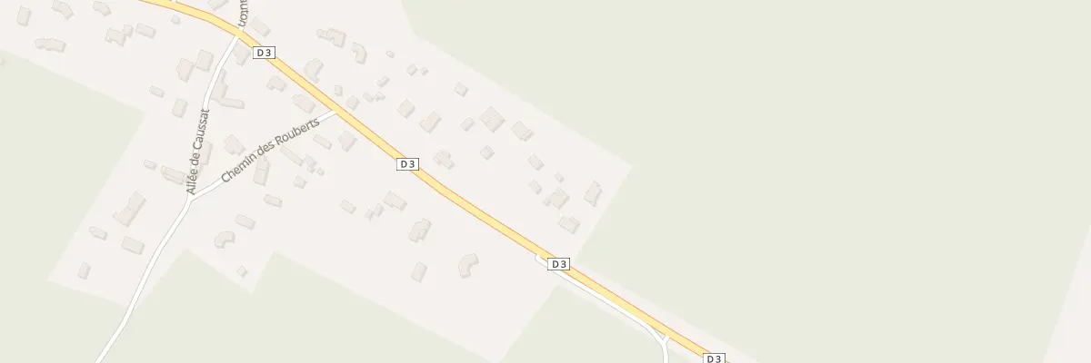 Plan du 89 Av du Général de Gaulle à Mios