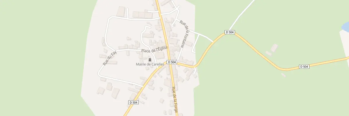 Plan du 14 Pl de l’Eglise à Carelles