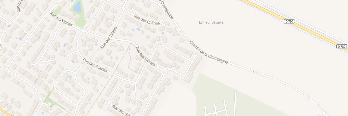 Plan du 12 Rue des Cigognes à Semussac