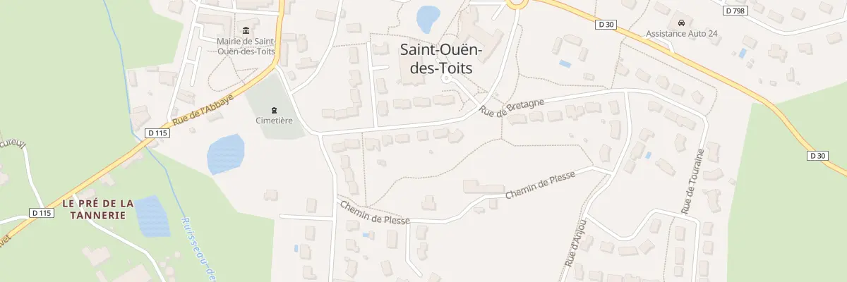 Plan du 12 All des Bosquets à Saint-Ouën-des-Toits