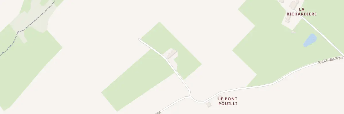 Plan du 5023 La Richardiere à Montrabot