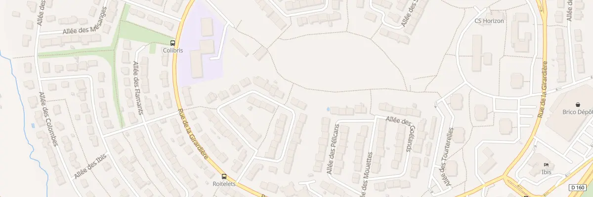 Plan du 43 All des Roitelets à Cholet